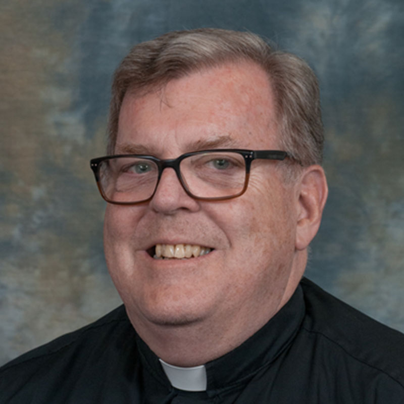 Headshot of Reverend Monsignor Stephan J. Moloney.